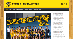 Desktop Screenshot of bedfordthunder.com